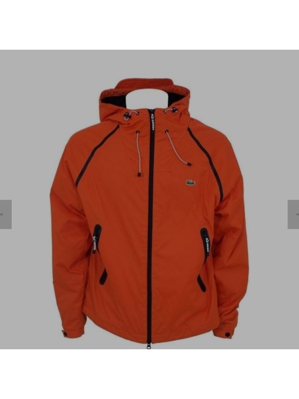 LACOSTE Live Gymmic Taped Seam Men's Jacket - Orange size 50